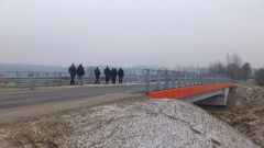 Otwarcie mostu w Uszwi - Grudzień 2012