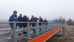 Otwarcie mostu w Uszwi - Grudzień 2012