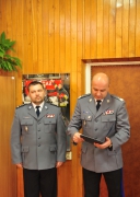 Pożegnanie insp. Roberta Biernata z Komendą Powiatową Policji w Brzesku - 18 luty 2013