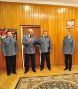 Pożegnanie insp. Roberta Biernata z Komendą Powiatową Policji w Brzesku - 18 luty 2013