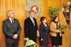 Pożegnanie insp. Roberta Biernata z Komendą Powiatową Policji w Brzesku - 18 luty 2013