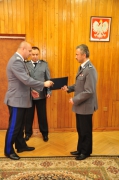 Pożegnanie insp. Roberta Biernata z Komendą Powiatową Policji w Brzesku - 18 luty 2013