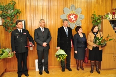 Pożegnanie insp. Roberta Biernata z Komendą Powiatową Policji w Brzesku - 18 luty 2013