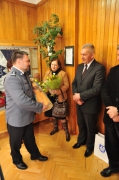 Pożegnanie insp. Roberta Biernata z Komendą Powiatową Policji w Brzesku - 18 luty 2013