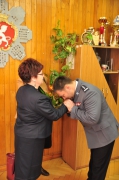 Pożegnanie insp. Roberta Biernata z Komendą Powiatową Policji w Brzesku - 18 luty 2013