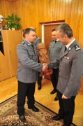 Pożegnanie insp. Roberta Biernata z Komendą Powiatową Policji w Brzesku - 18 luty 2013
