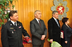 Pożegnanie insp. Roberta Biernata z Komendą Powiatową Policji w Brzesku - 18 luty 2013