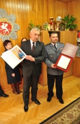 Pożegnanie insp. Roberta Biernata z Komendą Powiatową Policji w Brzesku - 18 luty 2013