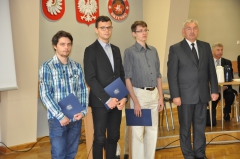 Wręczenie dyplomów za realizację staży - 18 września 2014