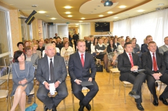 Konferencja podsumowująca pilotażowy projekt "Bezpośrednie wsparcie rozwoju szkół poprzez wdrożenie zmodernizowanego systemu doskonalenia nauczycieli w Powiecie Brzeskim” - 23 września 2014