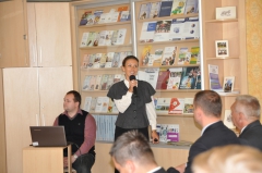 Konferencja podsumowująca pilotażowy projekt "Bezpośrednie wsparcie rozwoju szkół poprzez wdrożenie zmodernizowanego systemu doskonalenia nauczycieli w Powiecie Brzeskim” - 23 września 2014