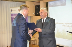 Konferencja podsumowująca pilotażowy projekt "Bezpośrednie wsparcie rozwoju szkół poprzez wdrożenie zmodernizowanego systemu doskonalenia nauczycieli w Powiecie Brzeskim” - 23 września 2014