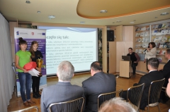 Konferencja podsumowująca pilotażowy projekt "Bezpośrednie wsparcie rozwoju szkół poprzez wdrożenie zmodernizowanego systemu doskonalenia nauczycieli w Powiecie Brzeskim” - 23 września 2014