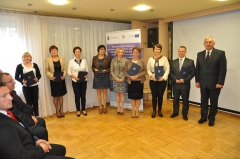 Konferencja podsumowująca pilotażowy projekt "Bezpośrednie wsparcie rozwoju szkół poprzez wdrożenie zmodernizowanego systemu doskonalenia nauczycieli w Powiecie Brzeskim” - 23 września 2014