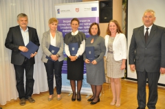 Konferencja podsumowująca pilotażowy projekt "Bezpośrednie wsparcie rozwoju szkół poprzez wdrożenie zmodernizowanego systemu doskonalenia nauczycieli w Powiecie Brzeskim” - 23 września 2014