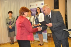Konferencja podsumowująca pilotażowy projekt "Bezpośrednie wsparcie rozwoju szkół poprzez wdrożenie zmodernizowanego systemu doskonalenia nauczycieli w Powiecie Brzeskim” - 23 września 2014