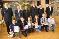 Eliminacje do wojewódzkiego Ogólnopolskiego Turnieju Wiedzy Pożarniczej Młodzież Zapobiega Pożarom - Brzesko, 15 kwietnia 2016