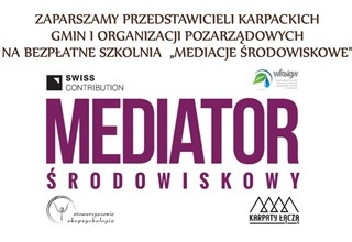 „Mediacje środowiskowe” - zaproszenie na szkolenie