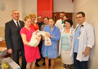 Pierwsze noworodki w 2016 r.