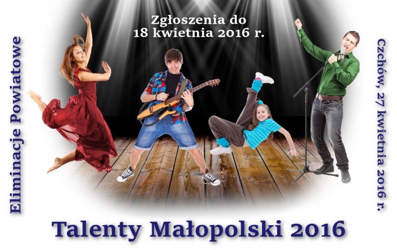TALENTY MAŁOPOLSKI 2016 - harmonogram