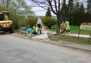 Prace remontowe przy SP ZOZ w Brzesku