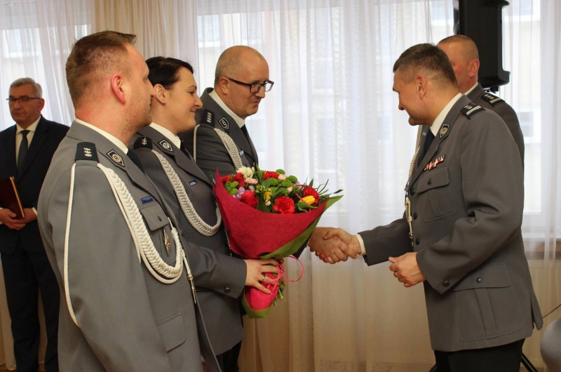 Pożegnanie Komendanta insp. Mirosława Moryla
