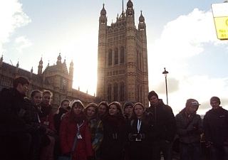 Uczniowie z Łysej Góry z wizytą w Wielkiej Brytanii
