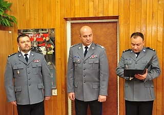 Oficjalne pożegnanie Komendanta Powiatowego Policji