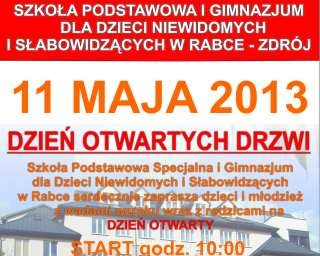 Szkoła dla Dzieci Niewidomych - Dzień Otwarty