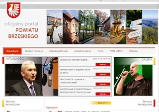 Wyróżnienie dla www.powiatbrzeski.pl 