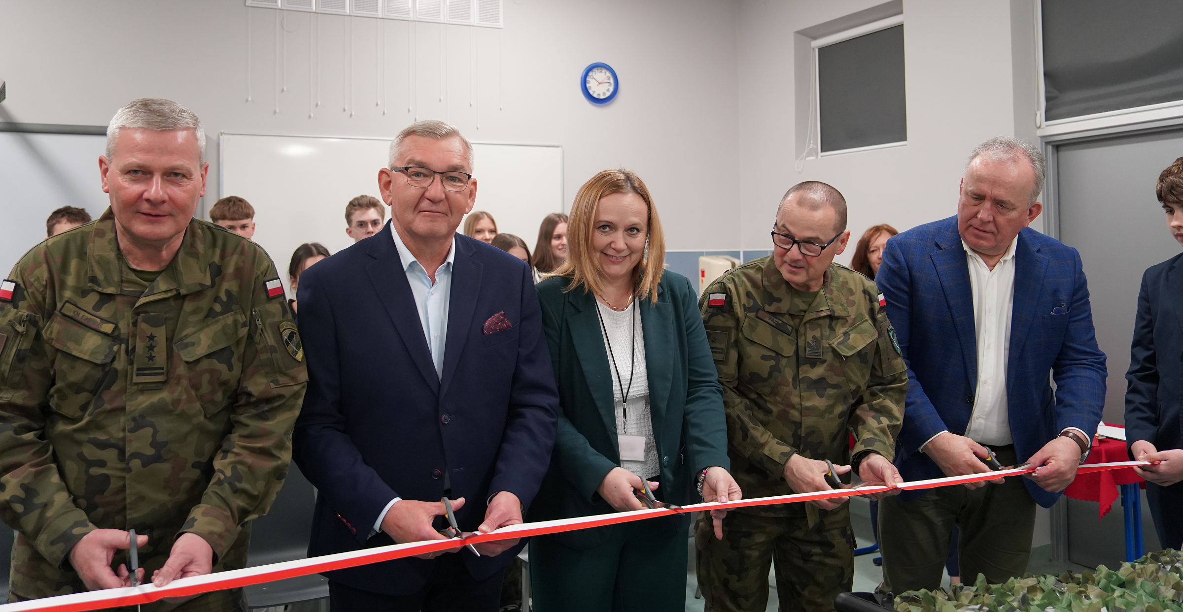 Nowa strzelnica wirtualna w Technikum im. J. Piłsudskiego w Brzesku