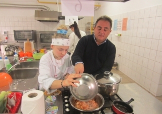 Makłowicz w ZSP w Czchowie