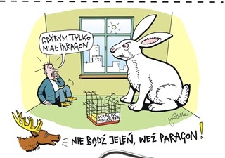 NIE BĄDŹ JELEŃ, WEŹ PARAGON