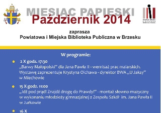 Miesiąc Papieski 2014