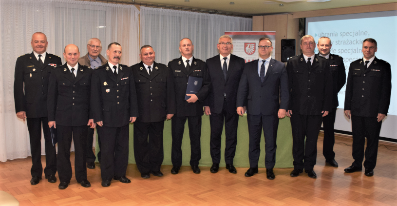 Podpisanie umów dotacyjnych dla jednostek OSP