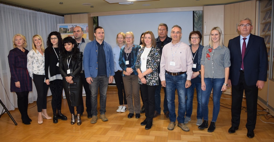 Uczestnicy Erasmus+ z wizytą u Starosty Brzeskiego