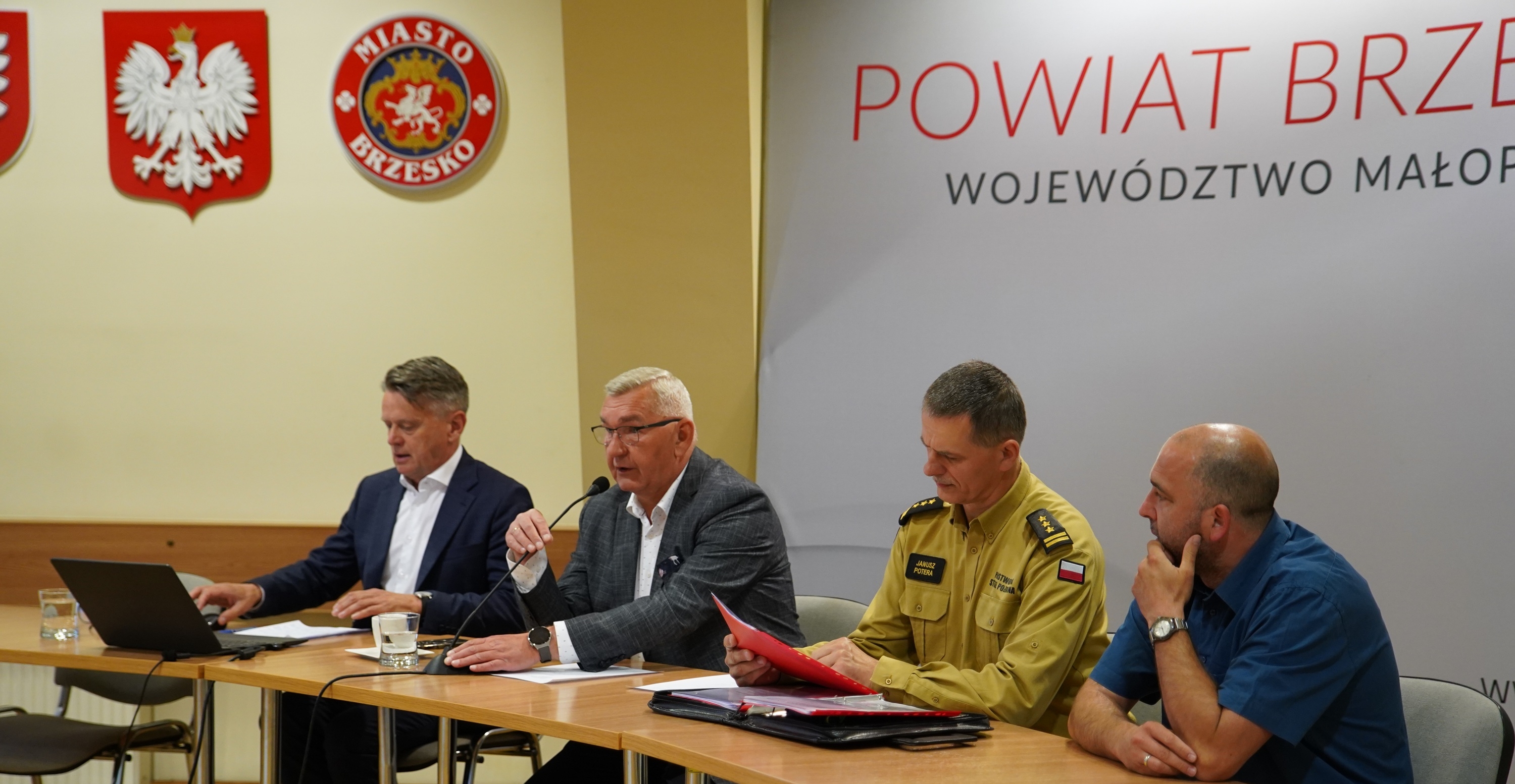 Spotkanie Powiatowego Zespołu Zarządzania Kryzysowego