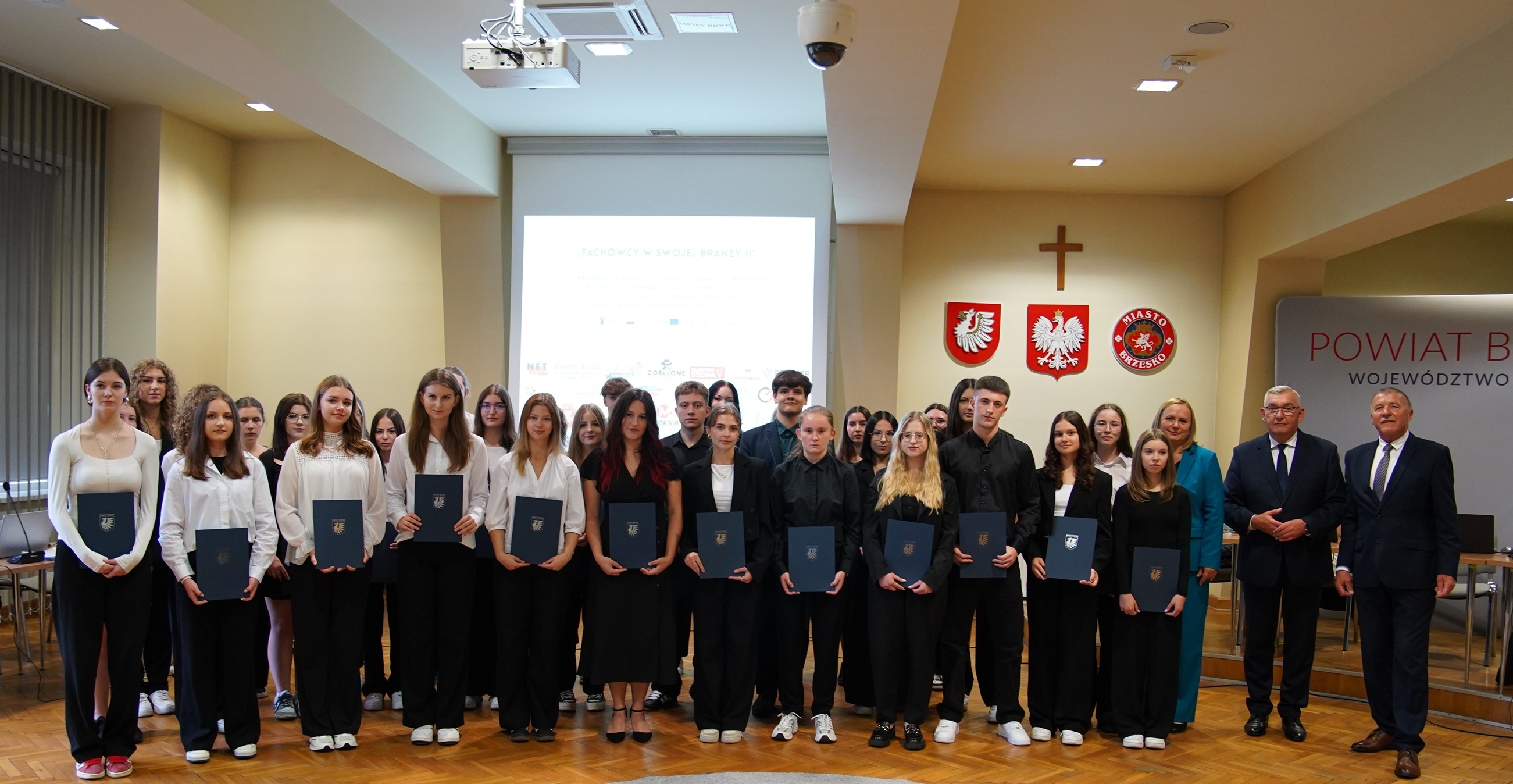 Uroczysta XII Sesja Rady Powiatu Brzeskiego