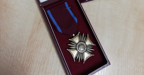 Brązowy Krzyż Zasługi dla Dyrektor SOSW w Złotej