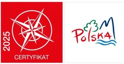 Najlepszy Produkt Turystyczny - Certyfikat Polskiej Organizacji Turystycznej 2025