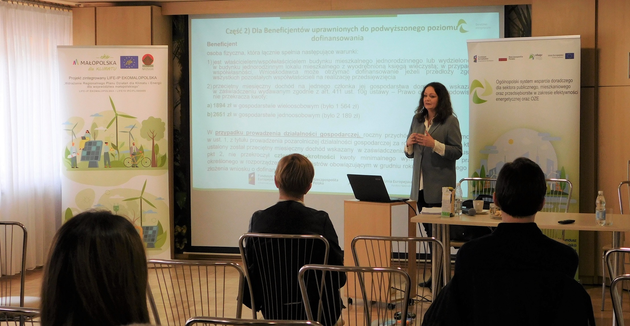 Program dot. pomp ciepła  – spotkanie z mieszkańcami Powiatu Brzeskiego