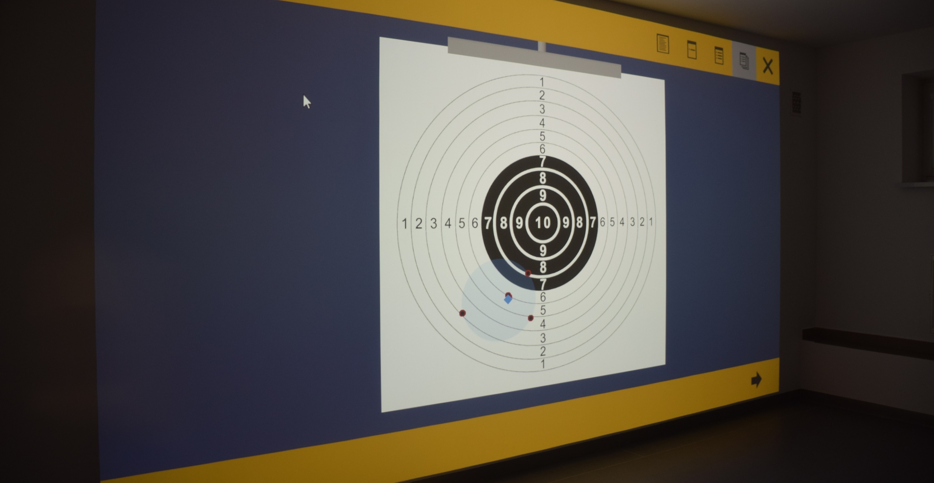 Otwarcie wirtualnej strzelnicy w Zespole Szkół w Czchowie