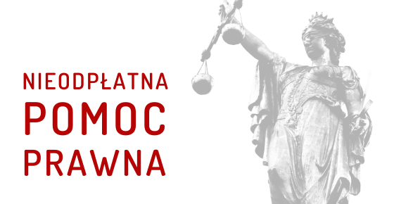 KOMUNIKAT - nieodpłatna pomoc prawa
