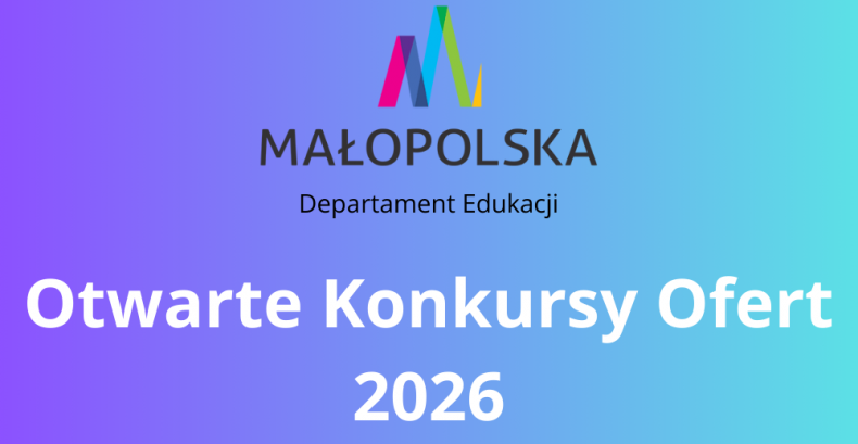 Małopolska inwestuje w edukację młodych – otwarte konkursy ofert 2026