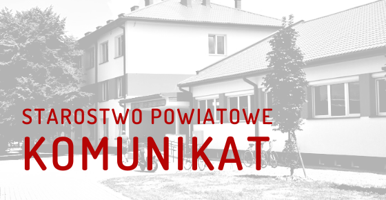 KOMUNIKAT - rejestracja pozjazdów