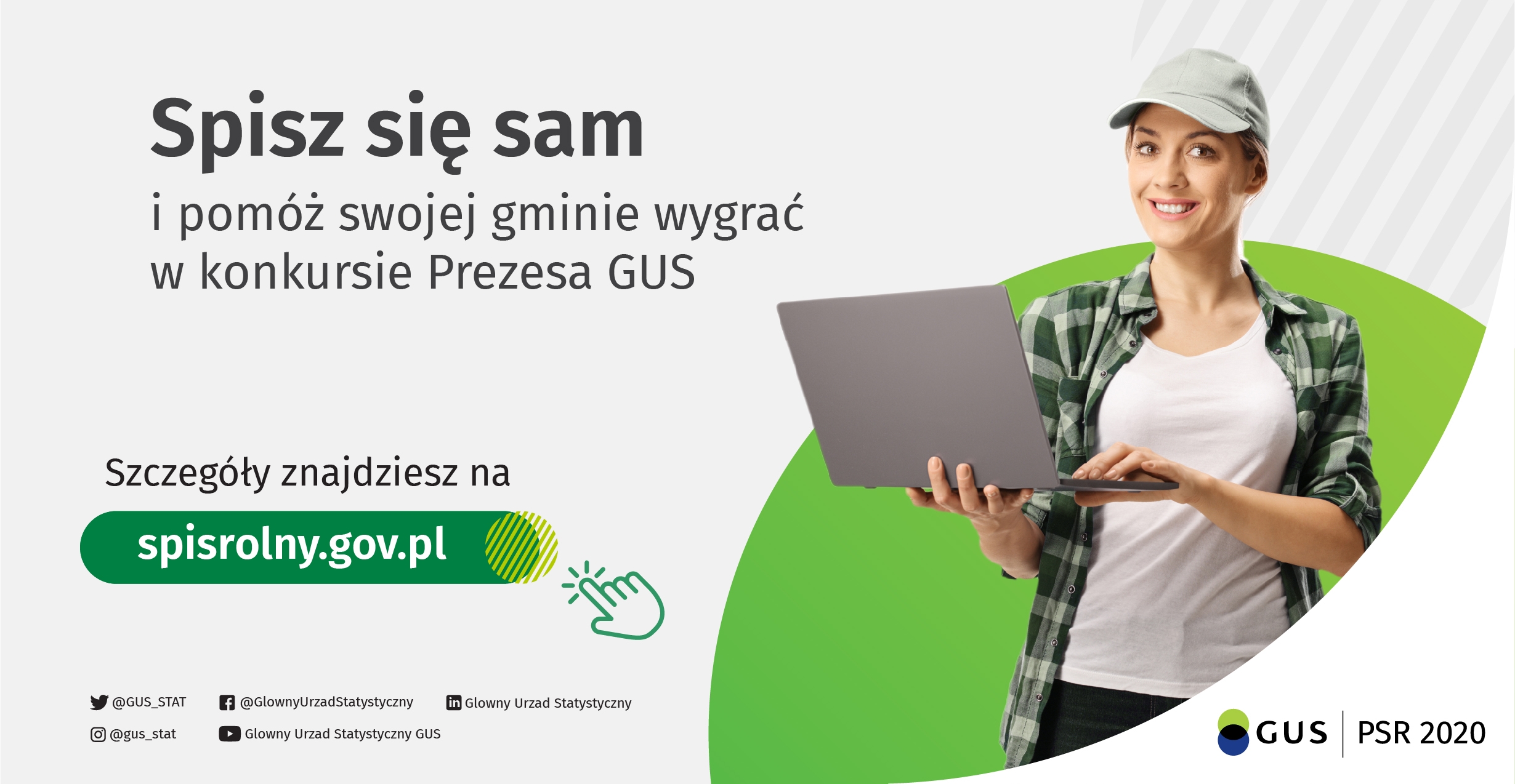 Konkurs na gminę o najwyższym odsetku spisanych gospodarstw rolnych