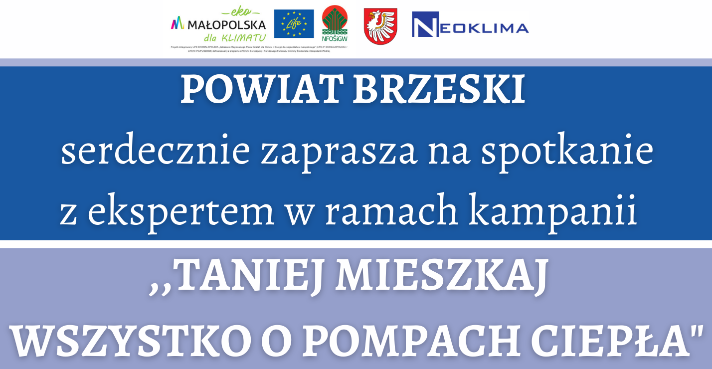 Spotkania dla mieszkańców nt. pomp ciepła