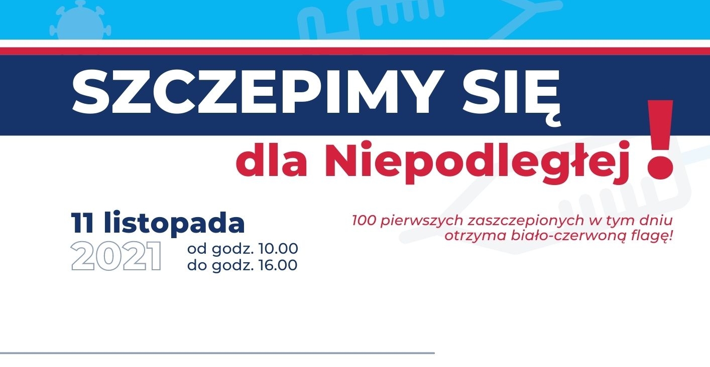 Powiat Brzeski dołącza do akcji „Zaszczep się dla Niepodległej”