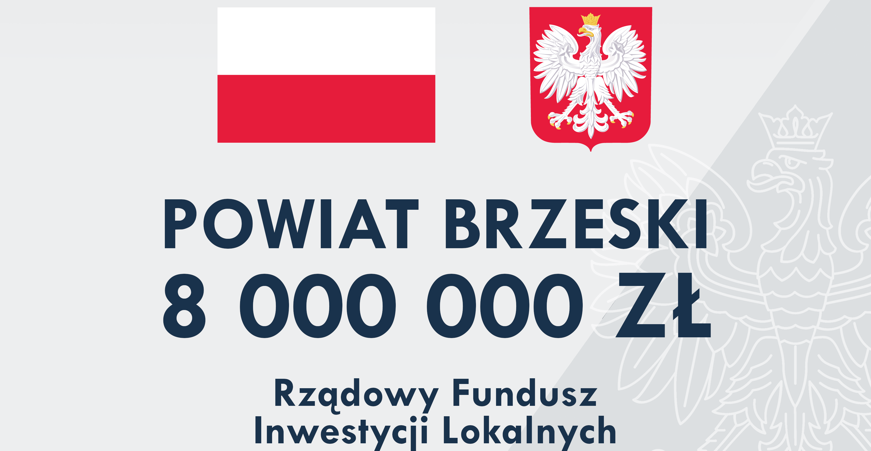 8 mln złotych dla Powiatu Brzeskiego