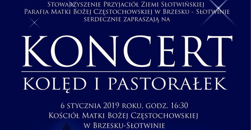 Koncert Kolęd i Pastorałek na Słotwinie